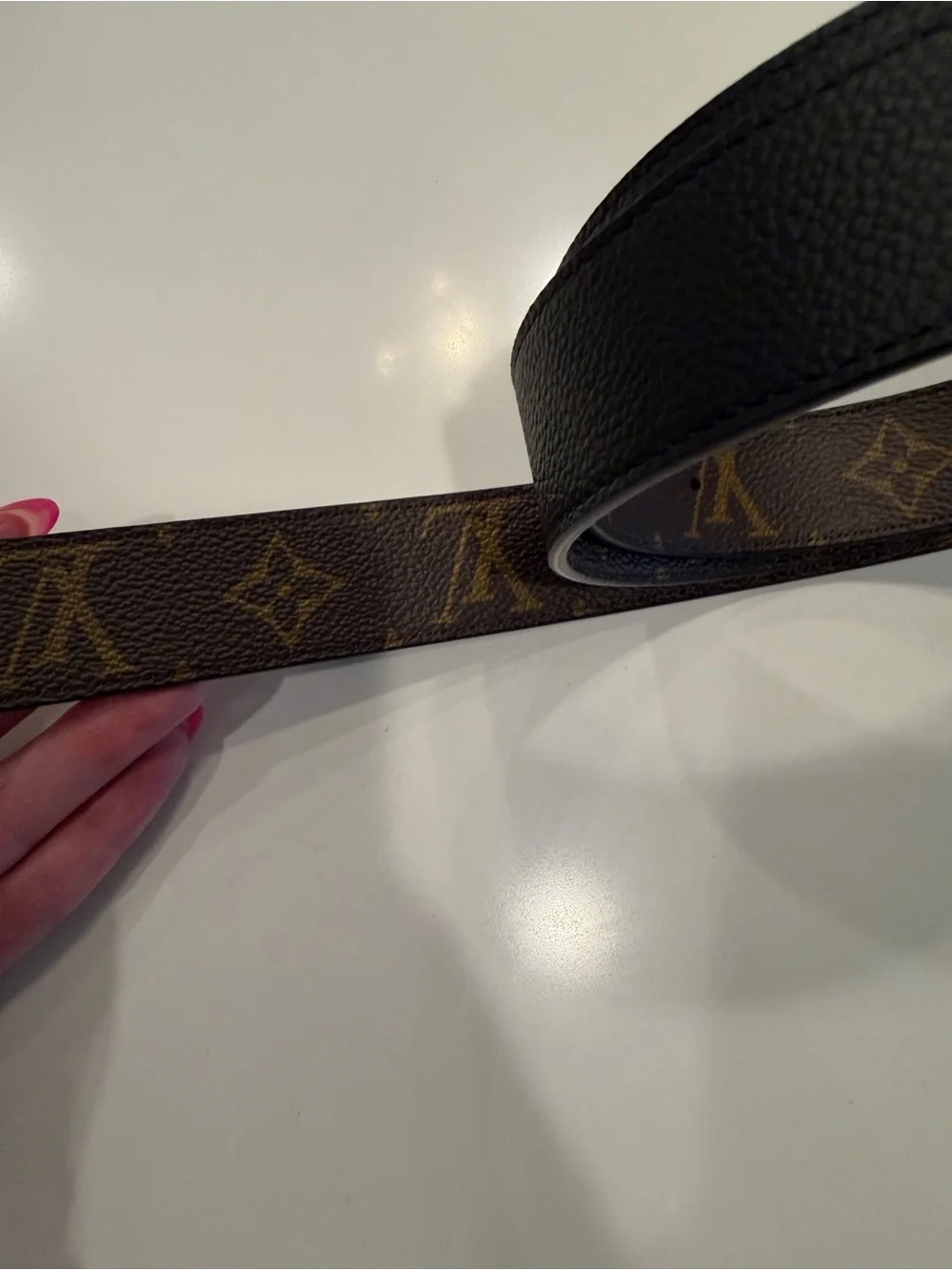 Louis Vuitton Initiales 30mm Reversible Belt